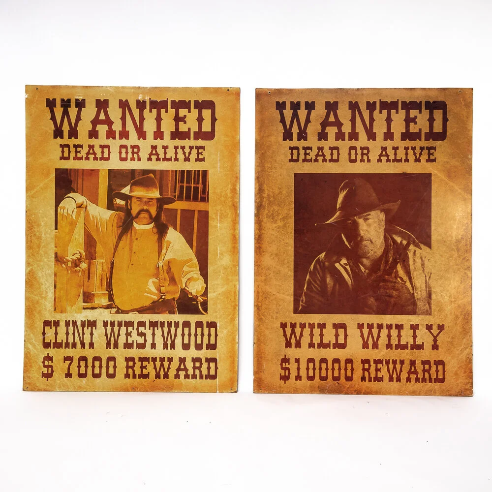 Wanted Sign - Clint Westwood