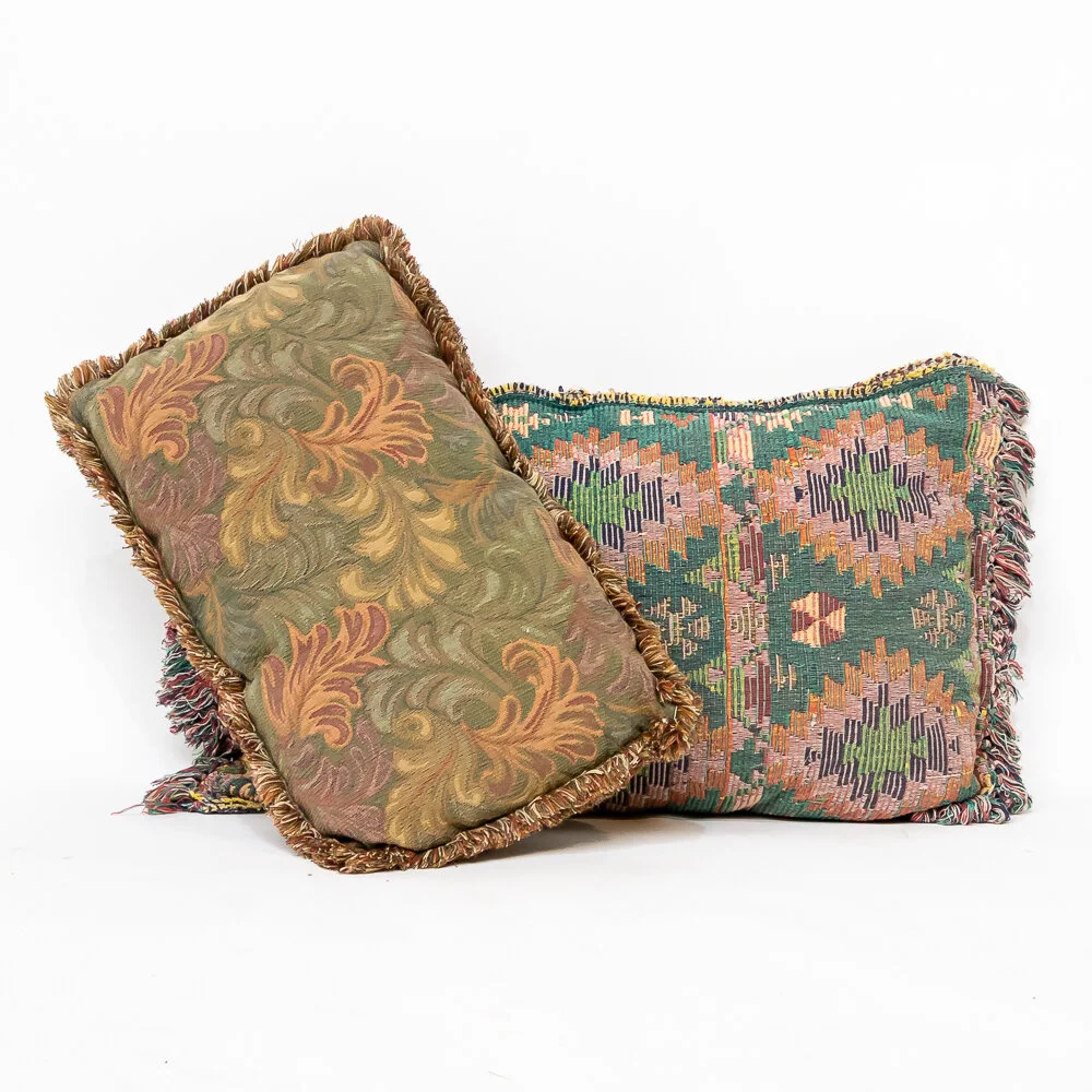 Embroidered Pillows - Set of 2