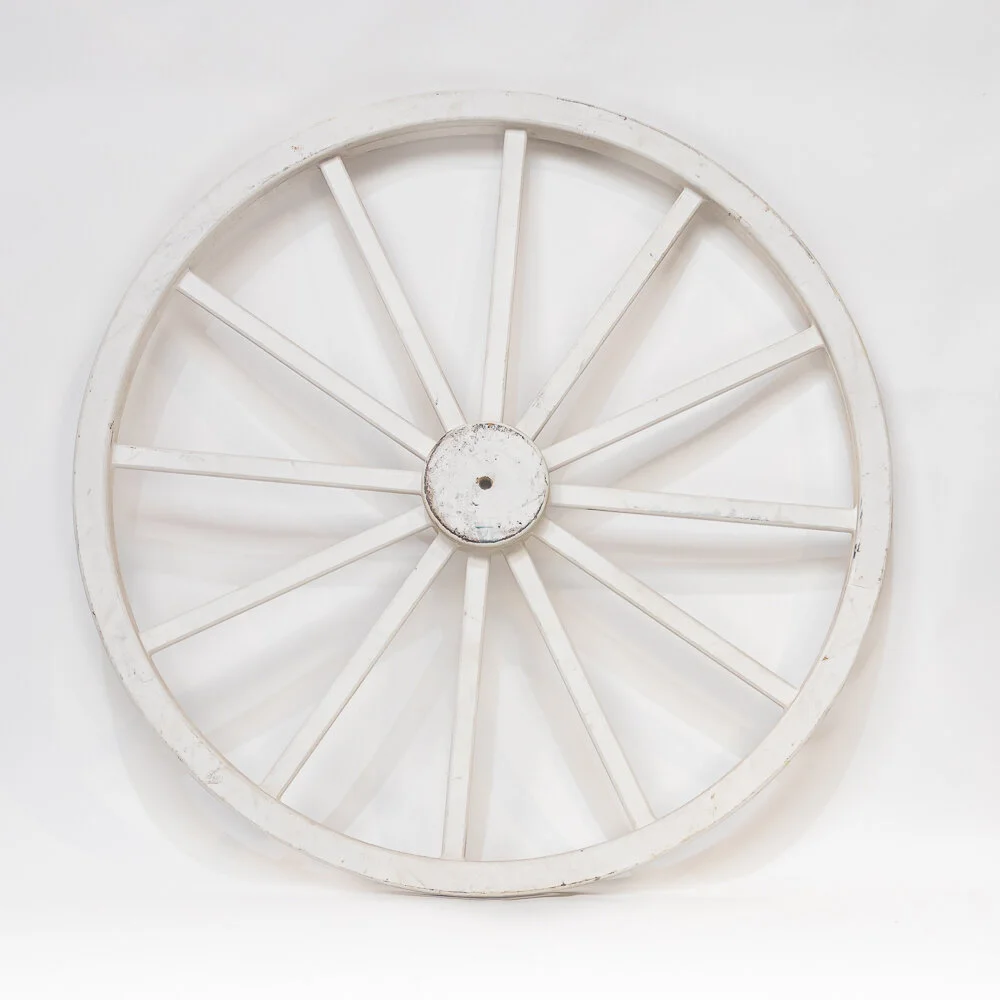 Wagon Wheel - White