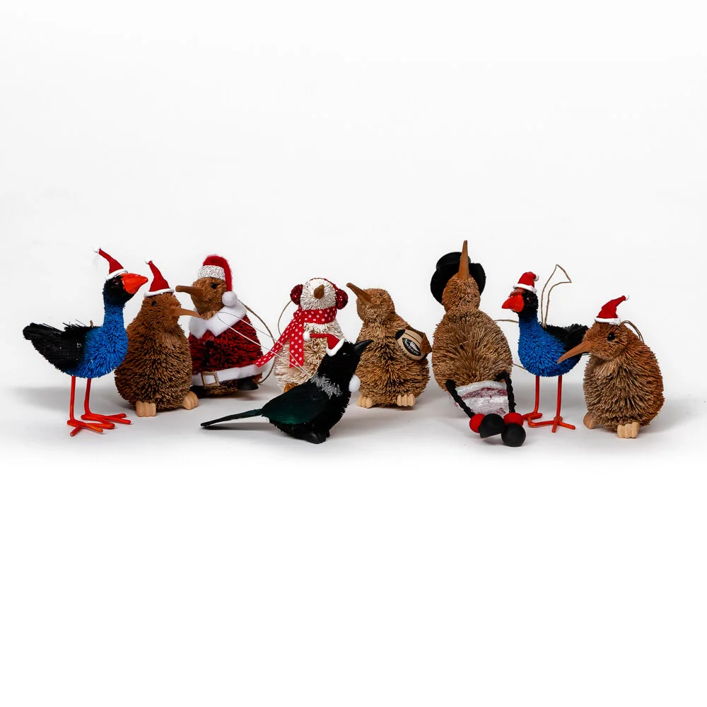 Assorted NZ Birds Christmas Decoration