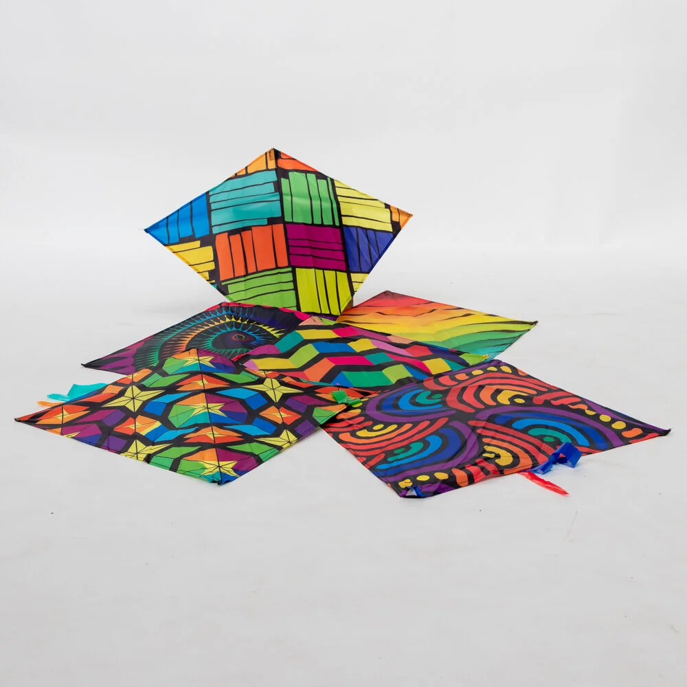 Rainbow Kites - set of 6