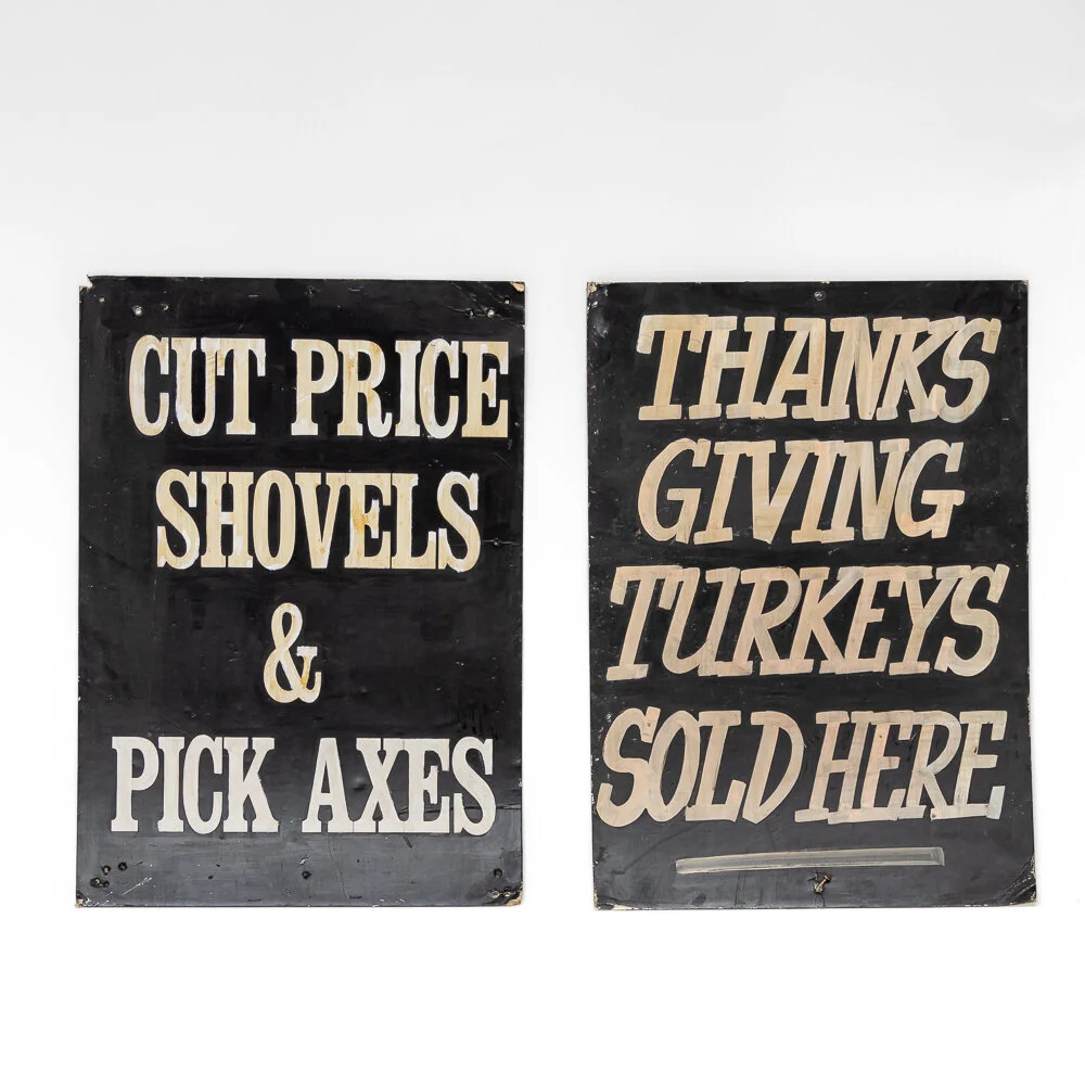 Black &amp; White Signs