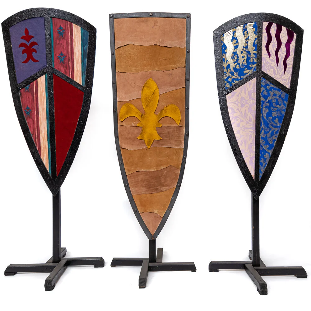 Large Shields - Set of 3