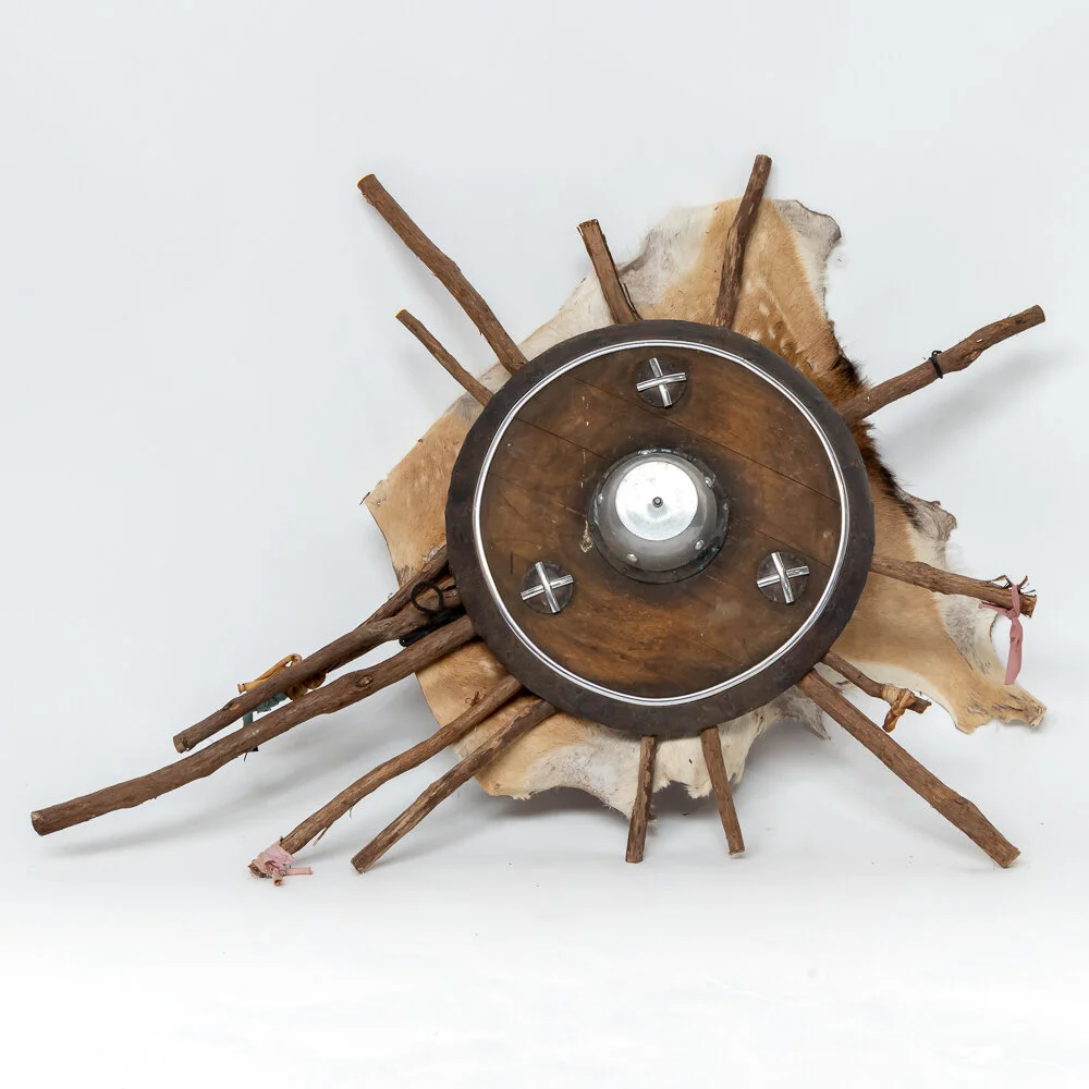 Shield with Deer Pelt