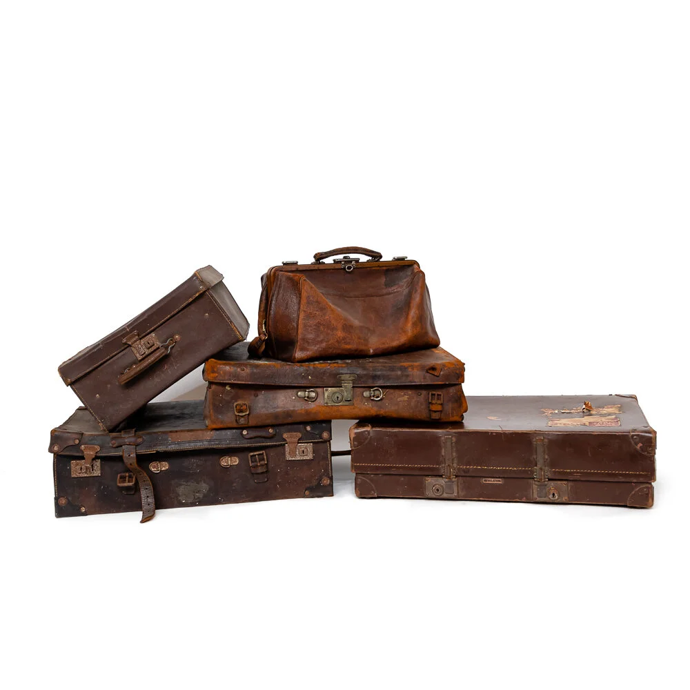 Assorted suitcases &amp; bags