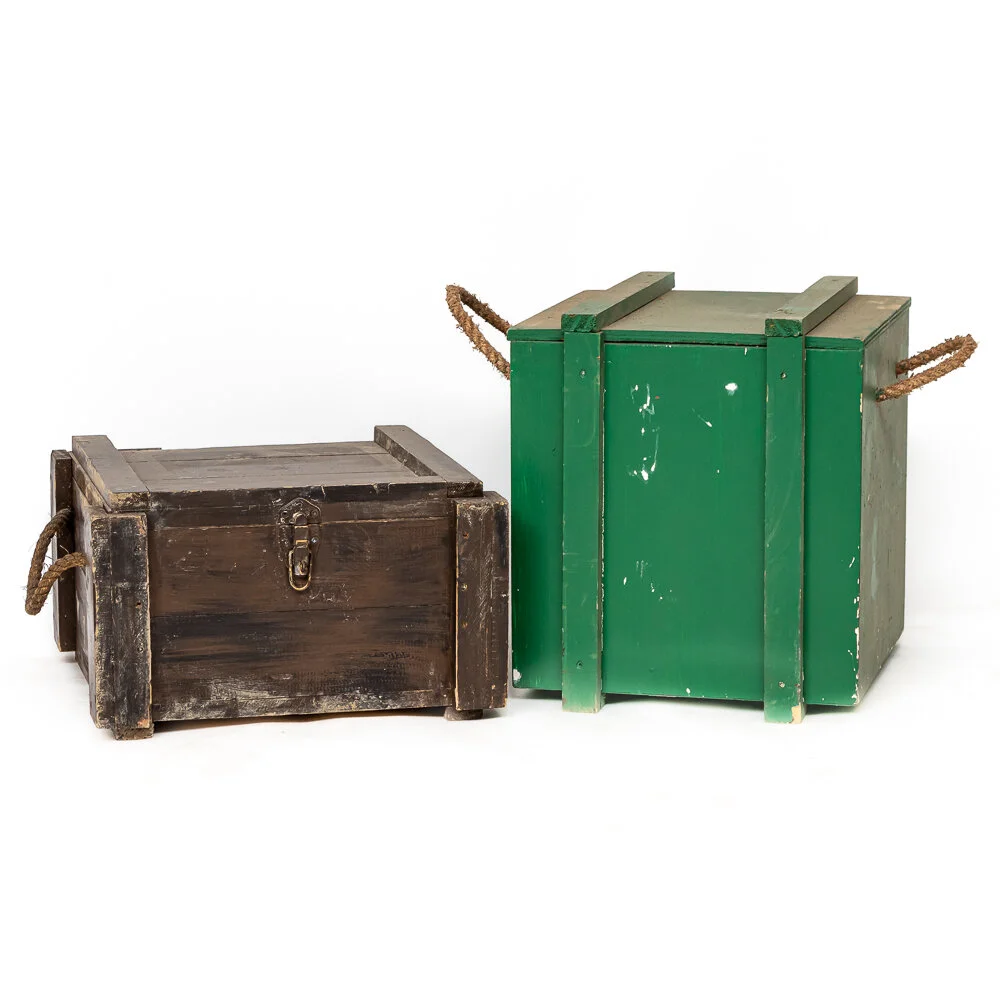 Military Crates - Set of 2
