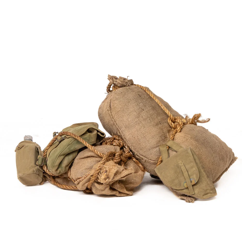 Hessian Rucksack with Canteen