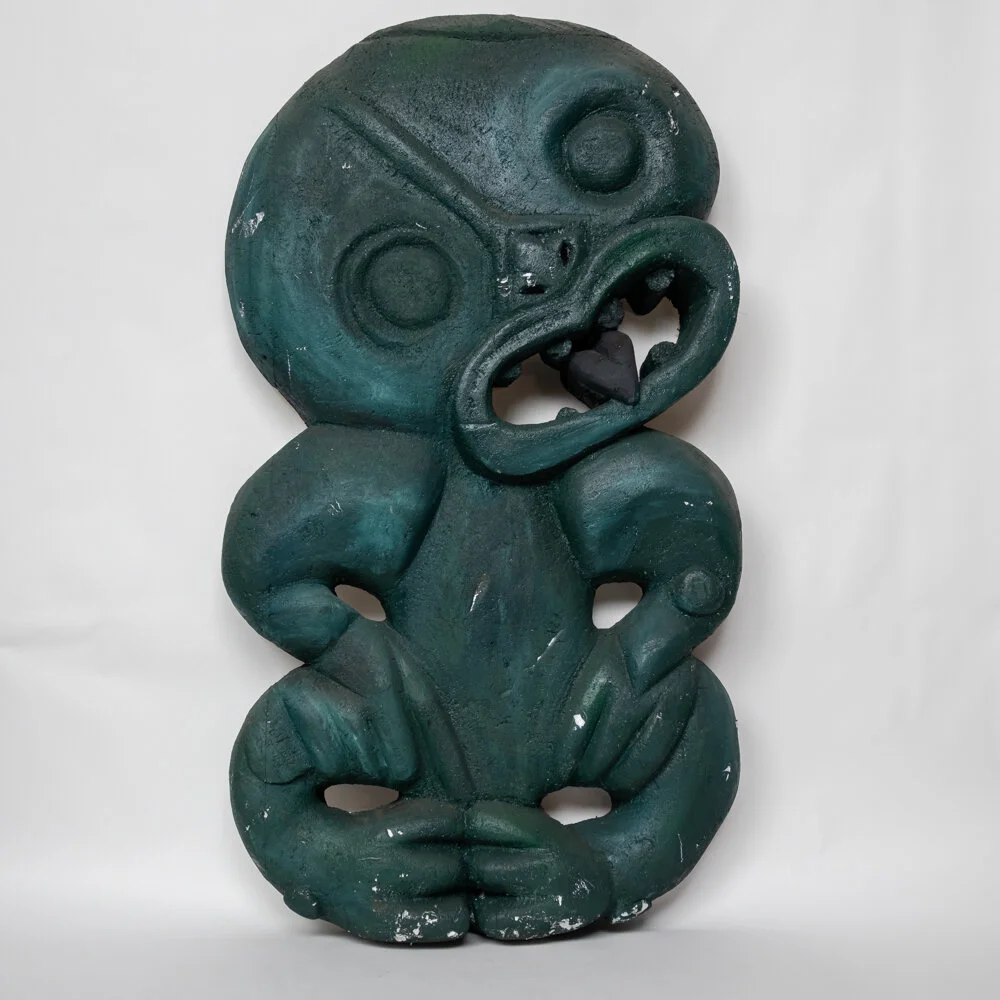 Large Green Tiki
