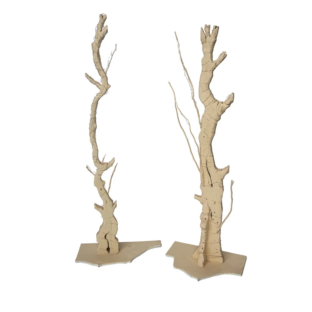 Cream LED Trees