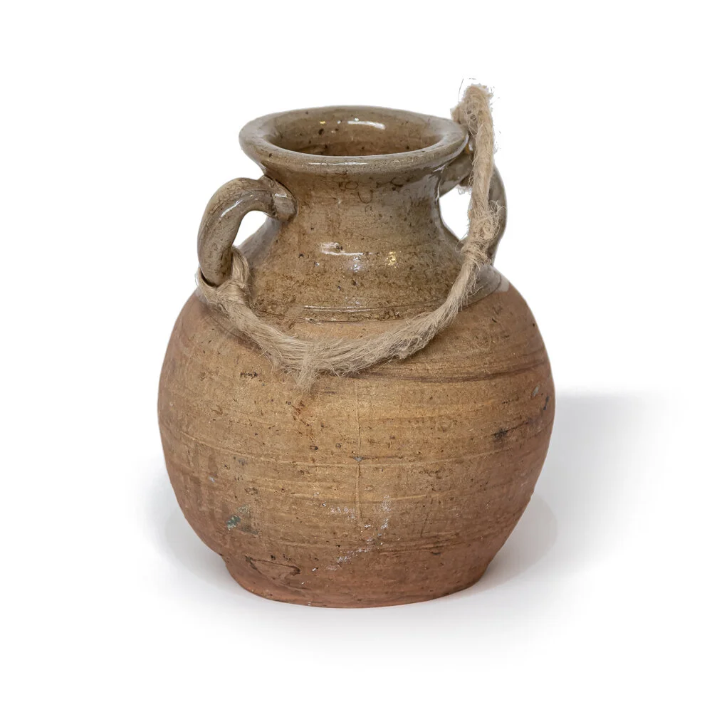 Ceramic Pot with Rope