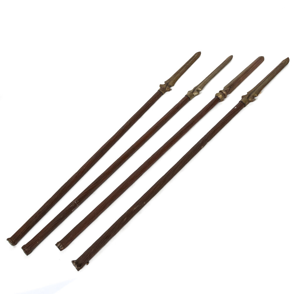 Gold-tip Spears - set of 4