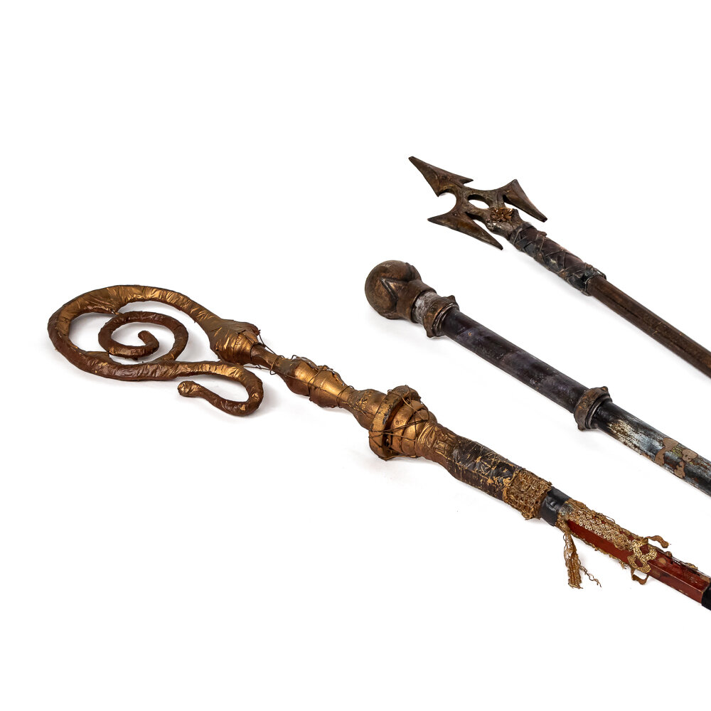 Ornate staffs