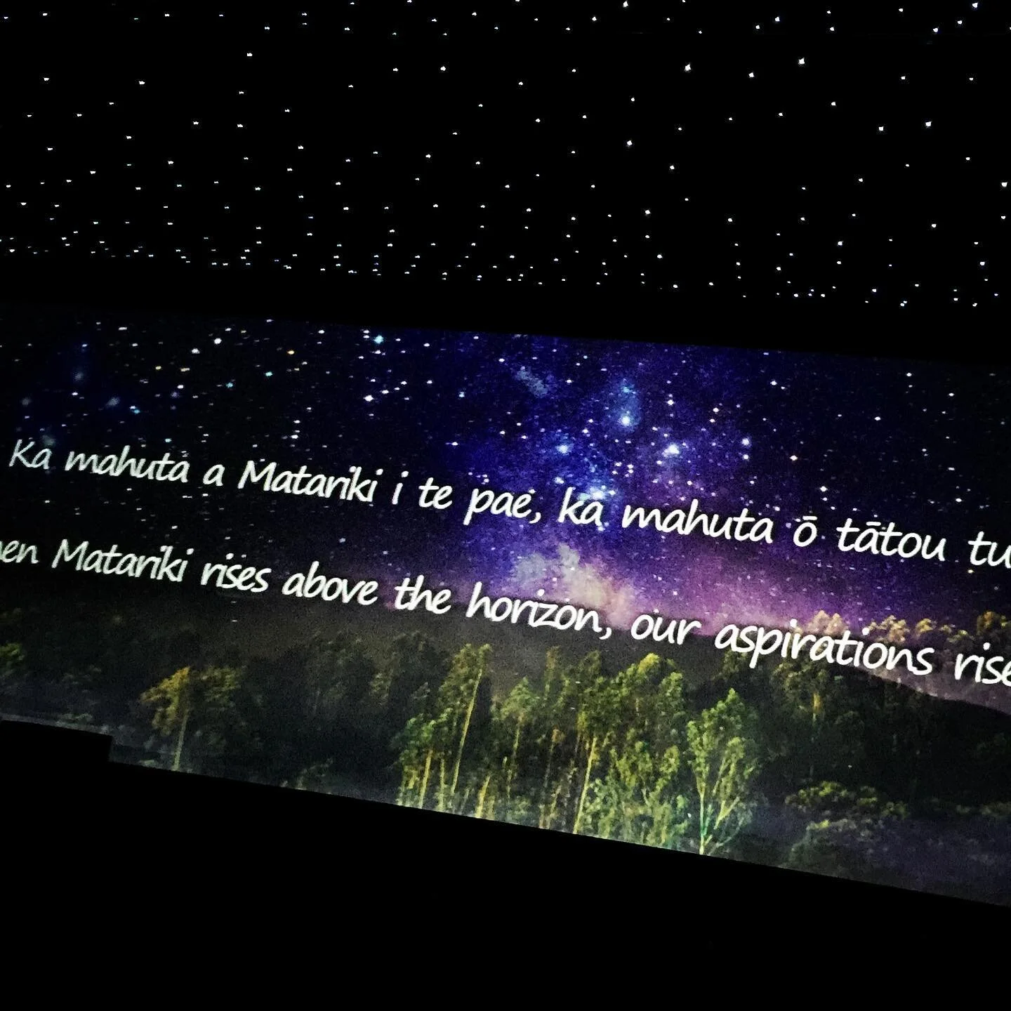 Our friends from @avm_nz have put the most AH-mazing starry night together at @terauparahaarena for Matariki this week! Make sure you head down to experience this true wonder. Pictures don&rsquo;t even do it justice 😍✨🌌 #eventsnz #wellingtonevents 