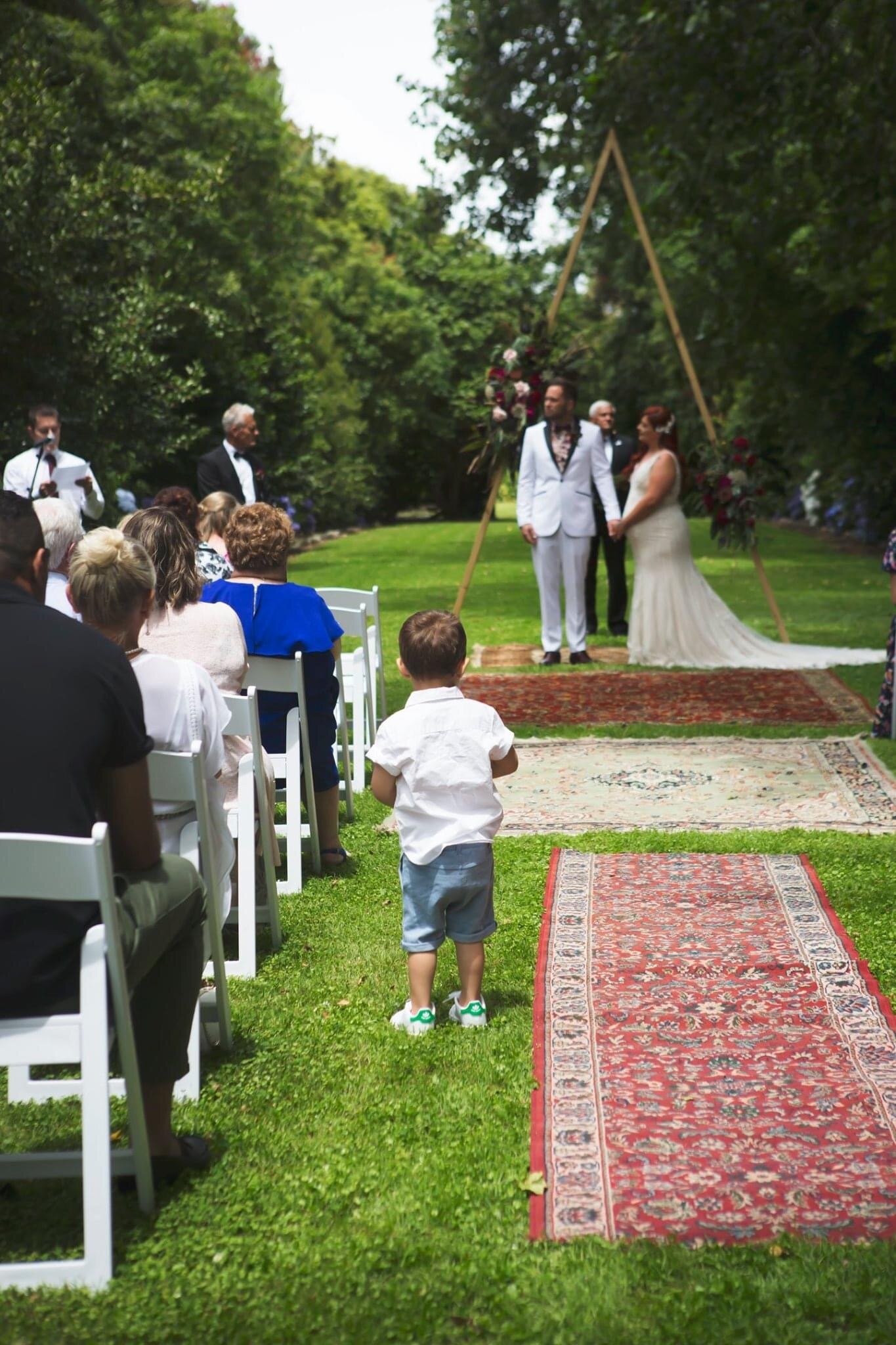 Vintage Carpet - set of 4