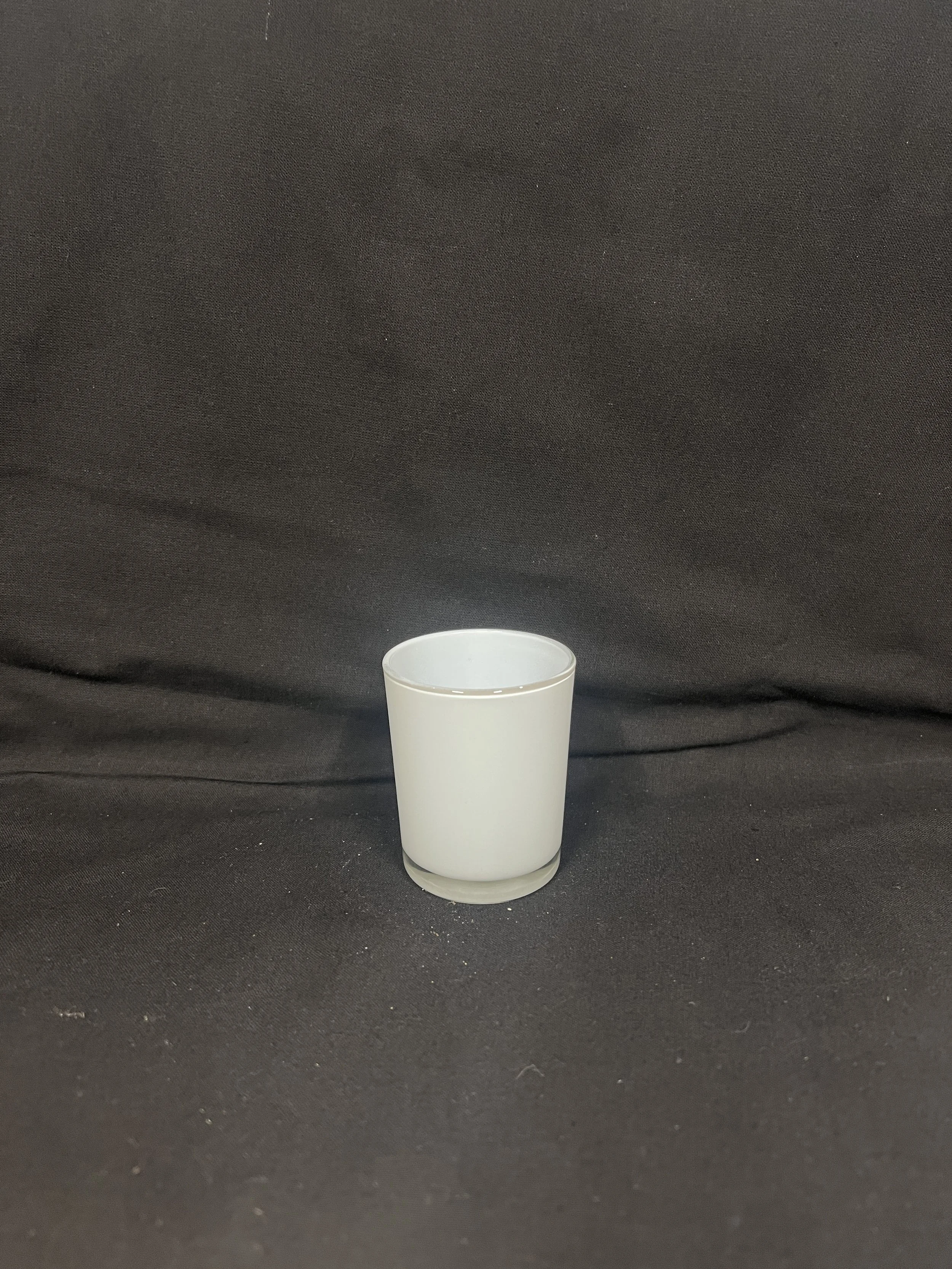 Glass Tealight holder (white)