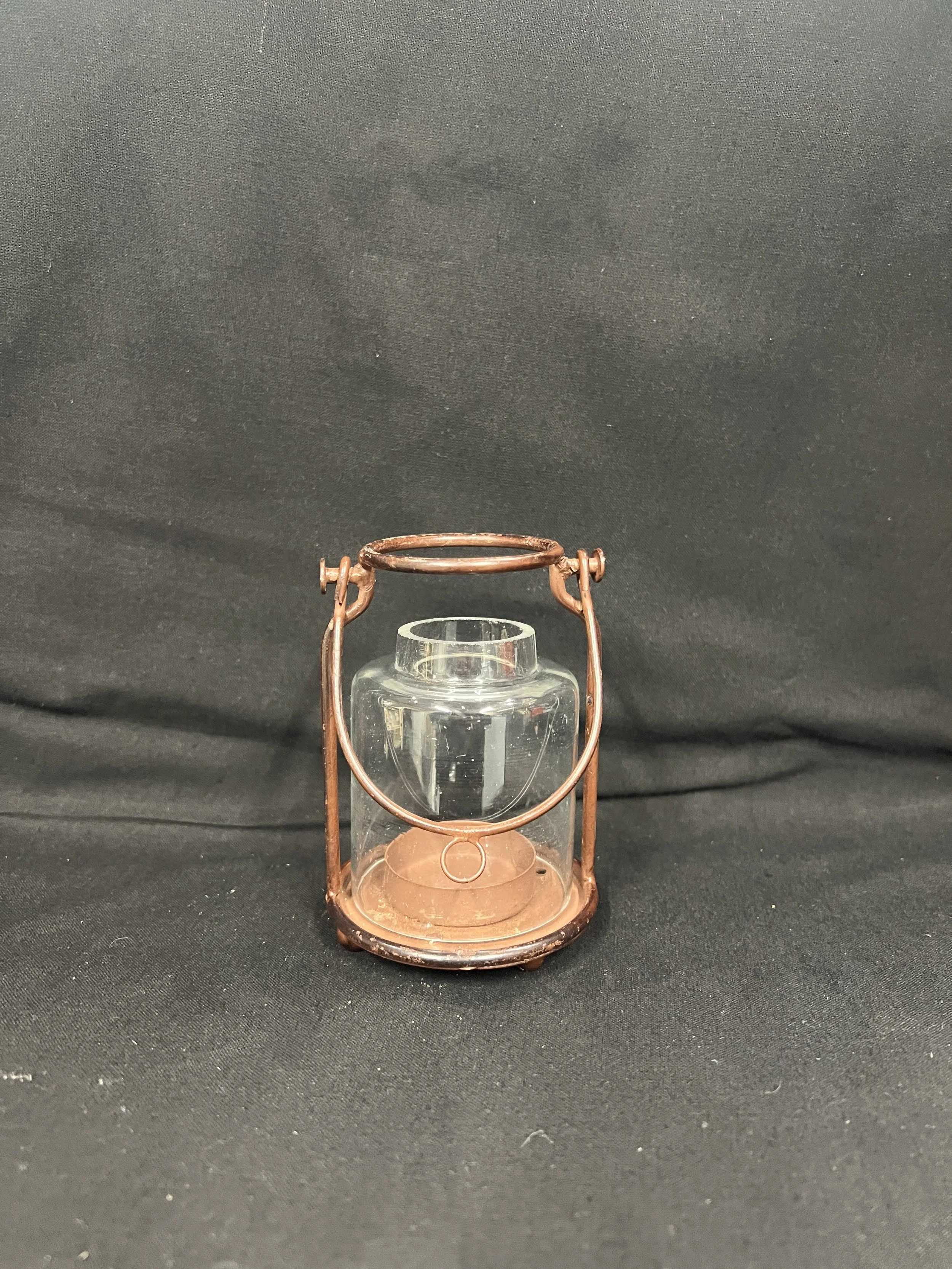 Small metal lantern