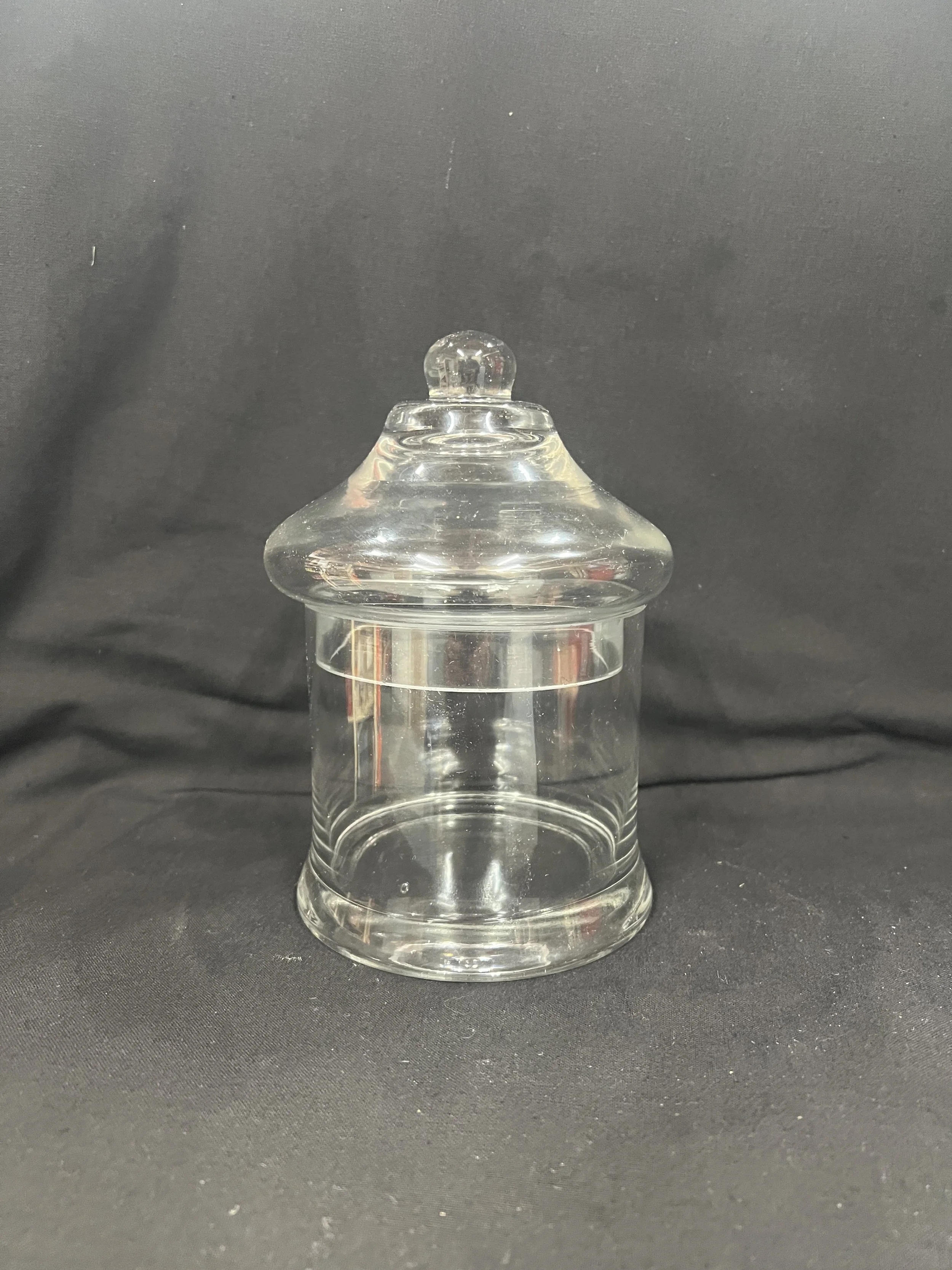 Glass Candy Jar with Lid (180mm x 100mm)
