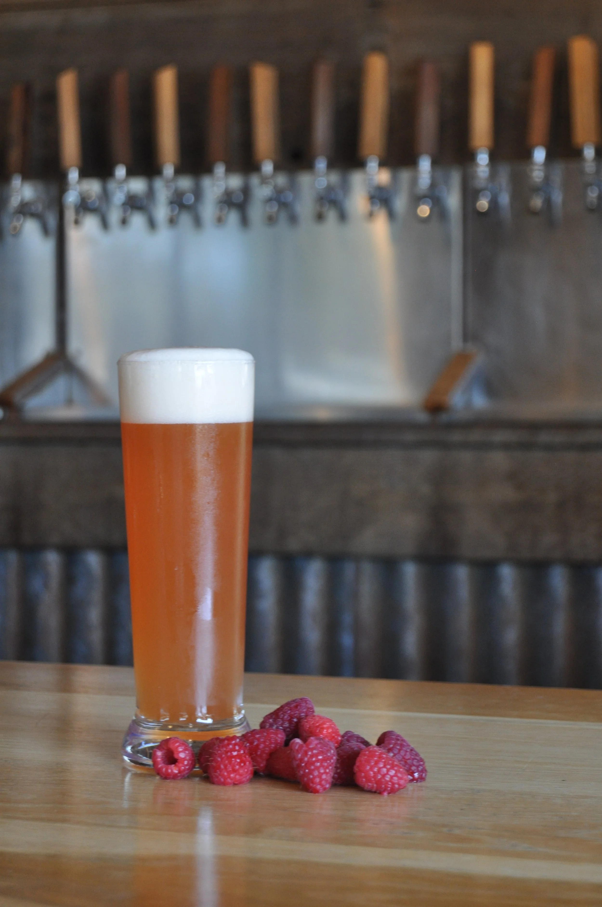 which ones pink raspberry wheat beer