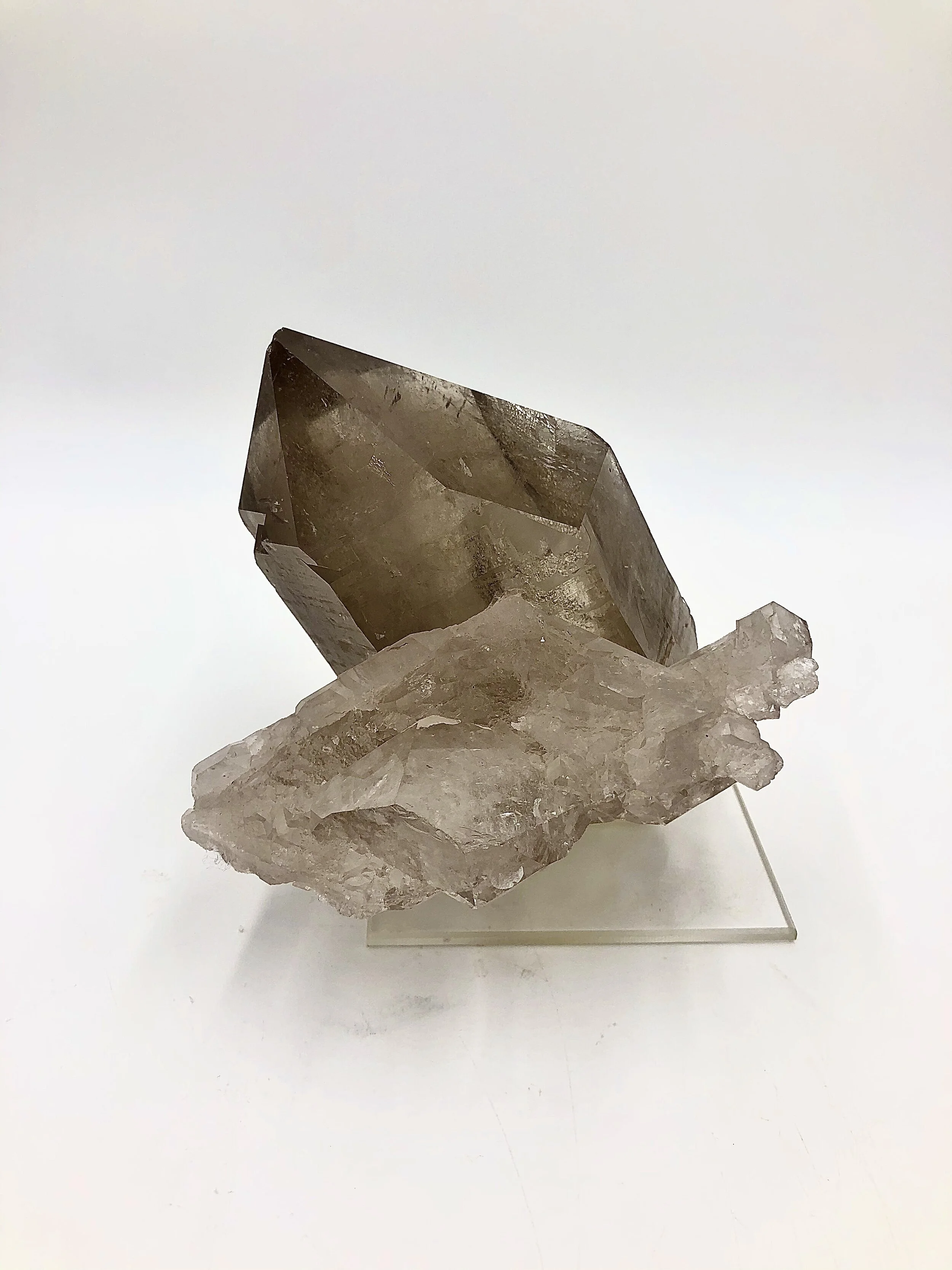 Large Smokey Quartz Point with Faden attachment