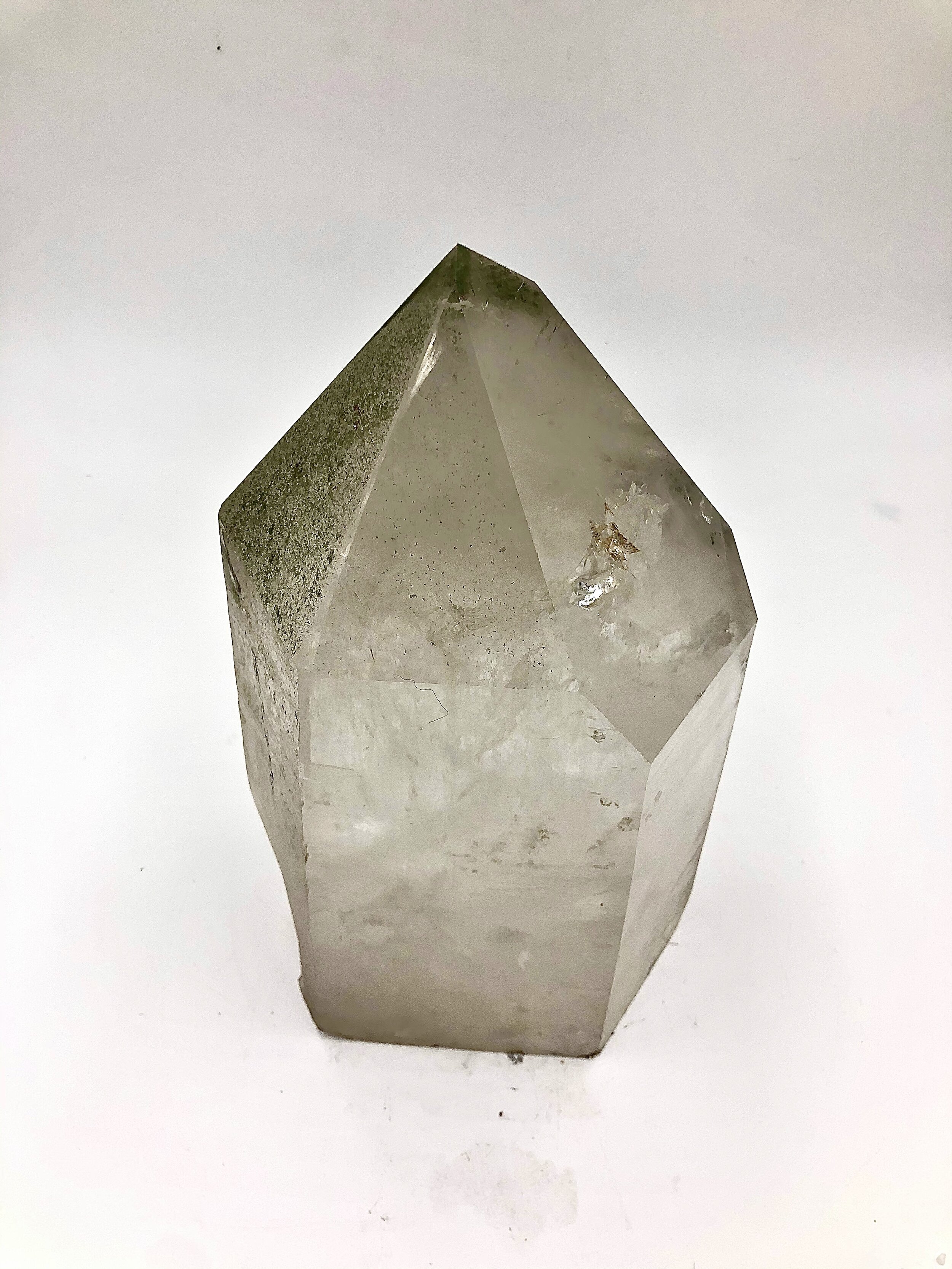 Quartz Point Natural Termination with Chloride
