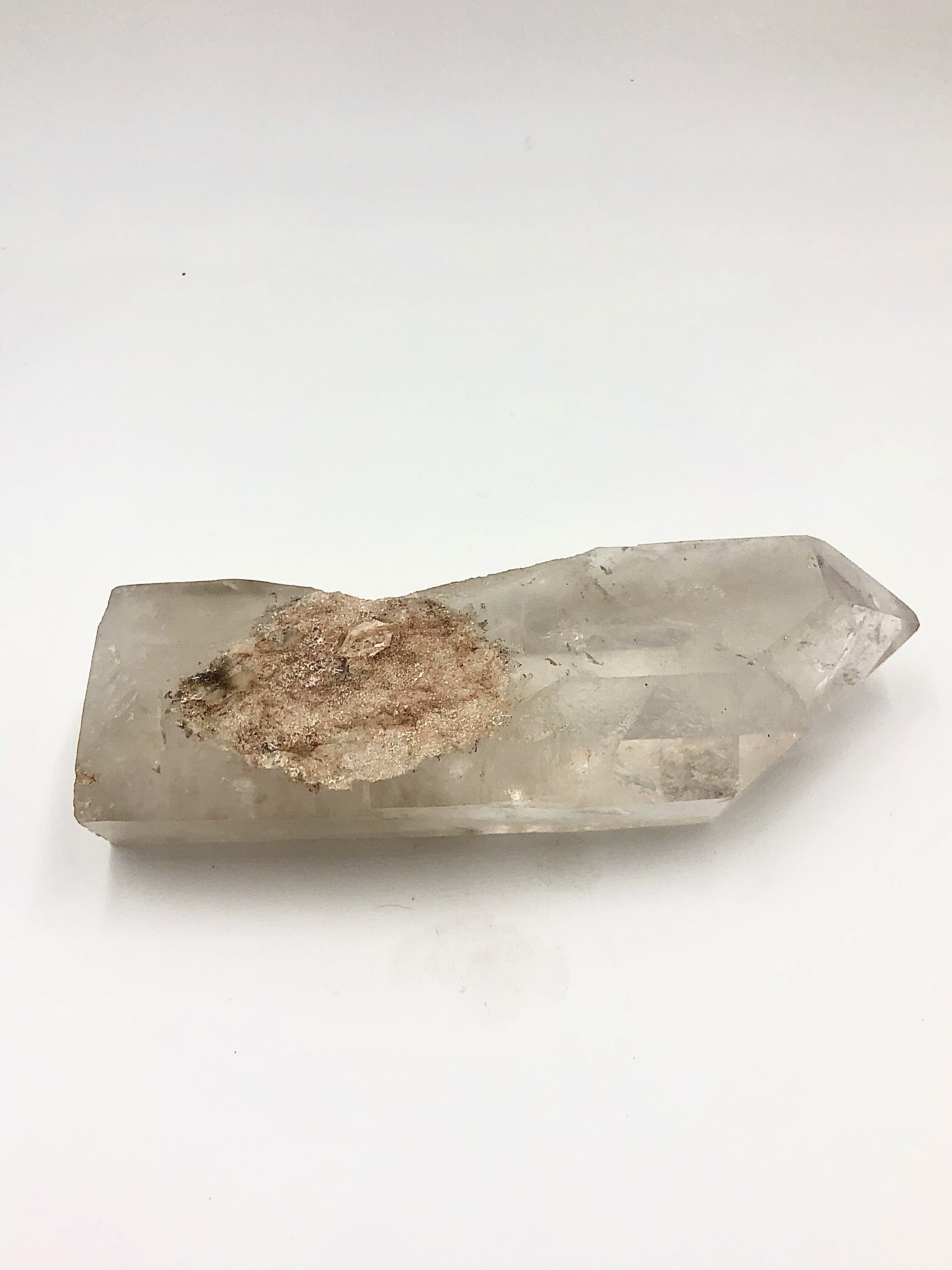 Natural Quartz Point.  Large.