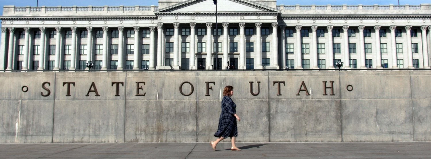 Wendy Davis at Utah State Capital