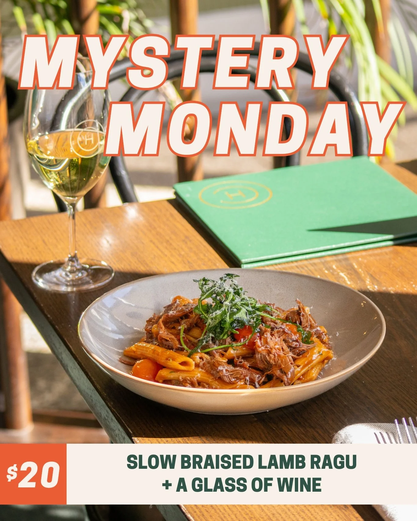 Unwrap the mystery this Monday! For just $20, savour our slow-braised lamb ragu penne and a glass of wine at The Camden. Reserve your table now!

#thecamden #deals #localpub #PubVibes #eatout #weekendvibes #drinklocal #bringyourfriends #promo #cheape