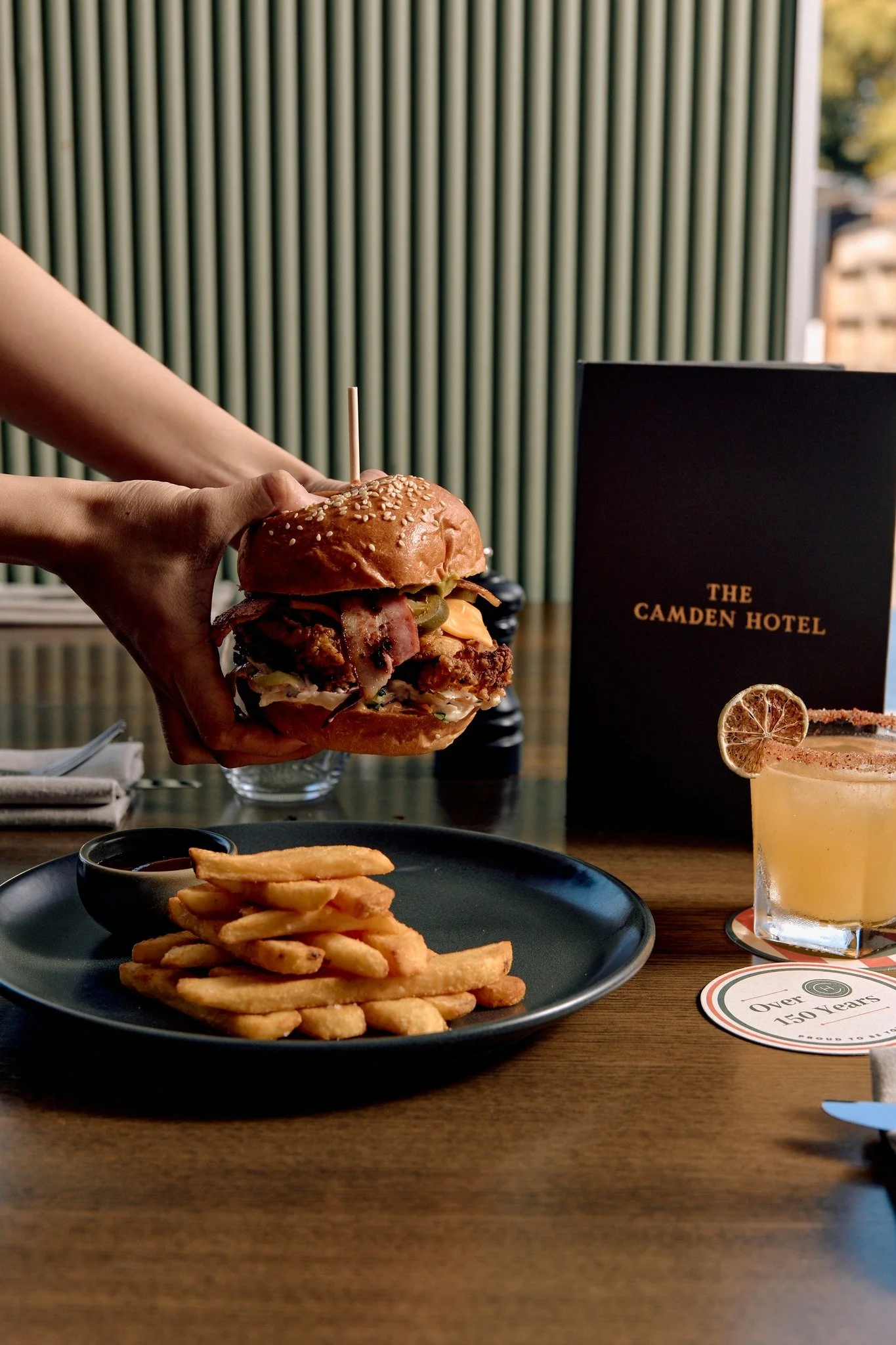 Our kitchen renovation is underway, but we&rsquo;re still open and serving up the same food and service you know and love. If you&rsquo;re after a quick, tasty bite, our $19 Camden Lunch with all classics is available Monday to Friday. Come on in!

#