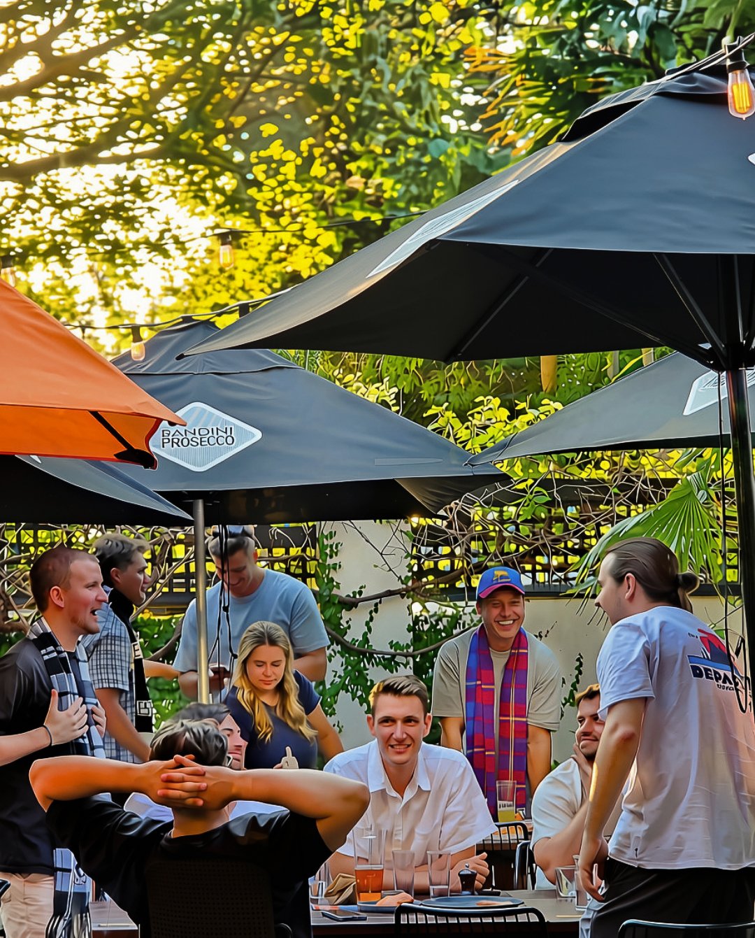 A bit of footy, a few mates and a spot in the courtyard. How good 🏉
Catch the AFL prelim finals live and loud this weekend. There&rsquo;s always a spot at The Camden with your name on it 😉

#thecamden #aflfinals #aflgrandfinal #weekend #celebration