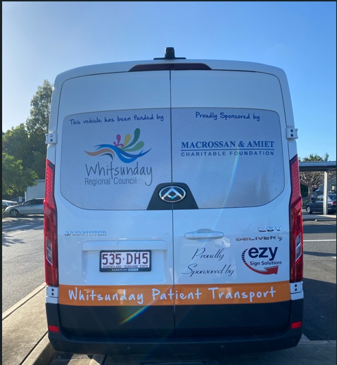 Whitsunday Patient Transport Bus