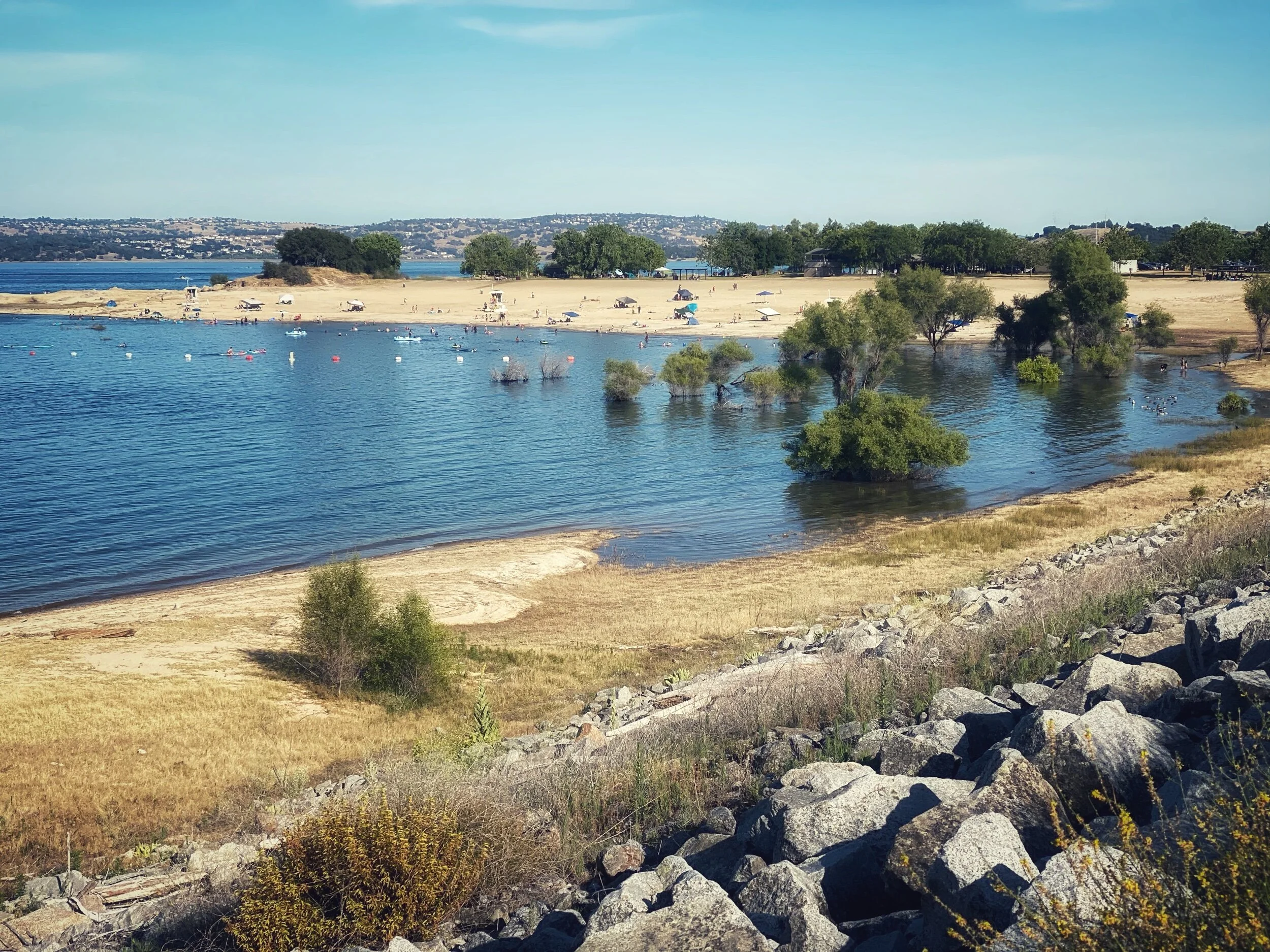 Missed the Lake. Car is Jacked.