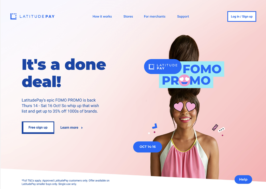 A woman with heart-shaped pink sunglasses smiling, with a head of a man behind her, visible only from the back.