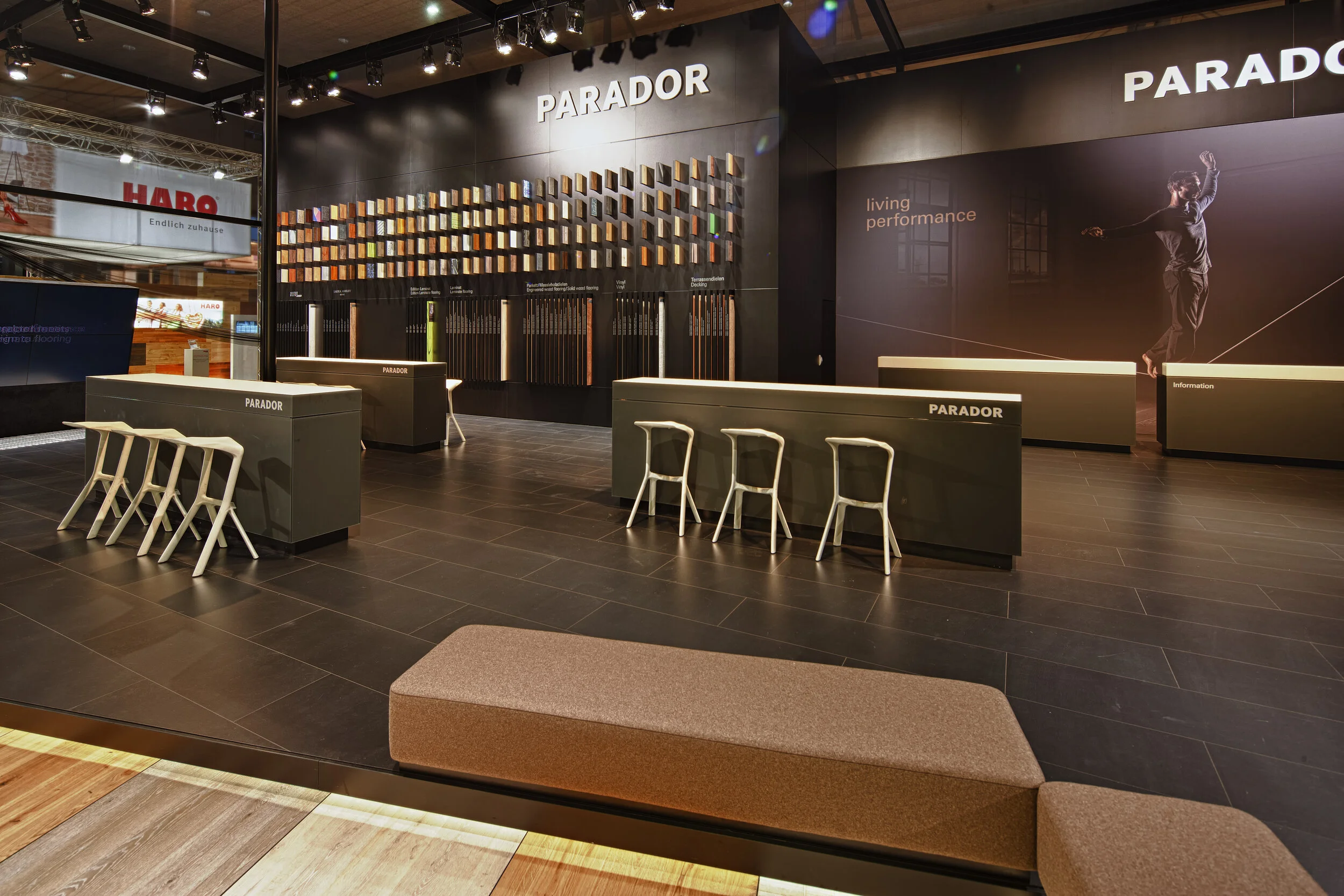 Stand de Parador - Salon Domotex, Hanovre  
