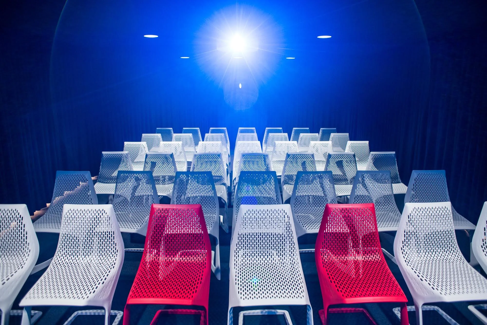 Cinéma Film Box - Aéroport de Vilnius, Lituanie 