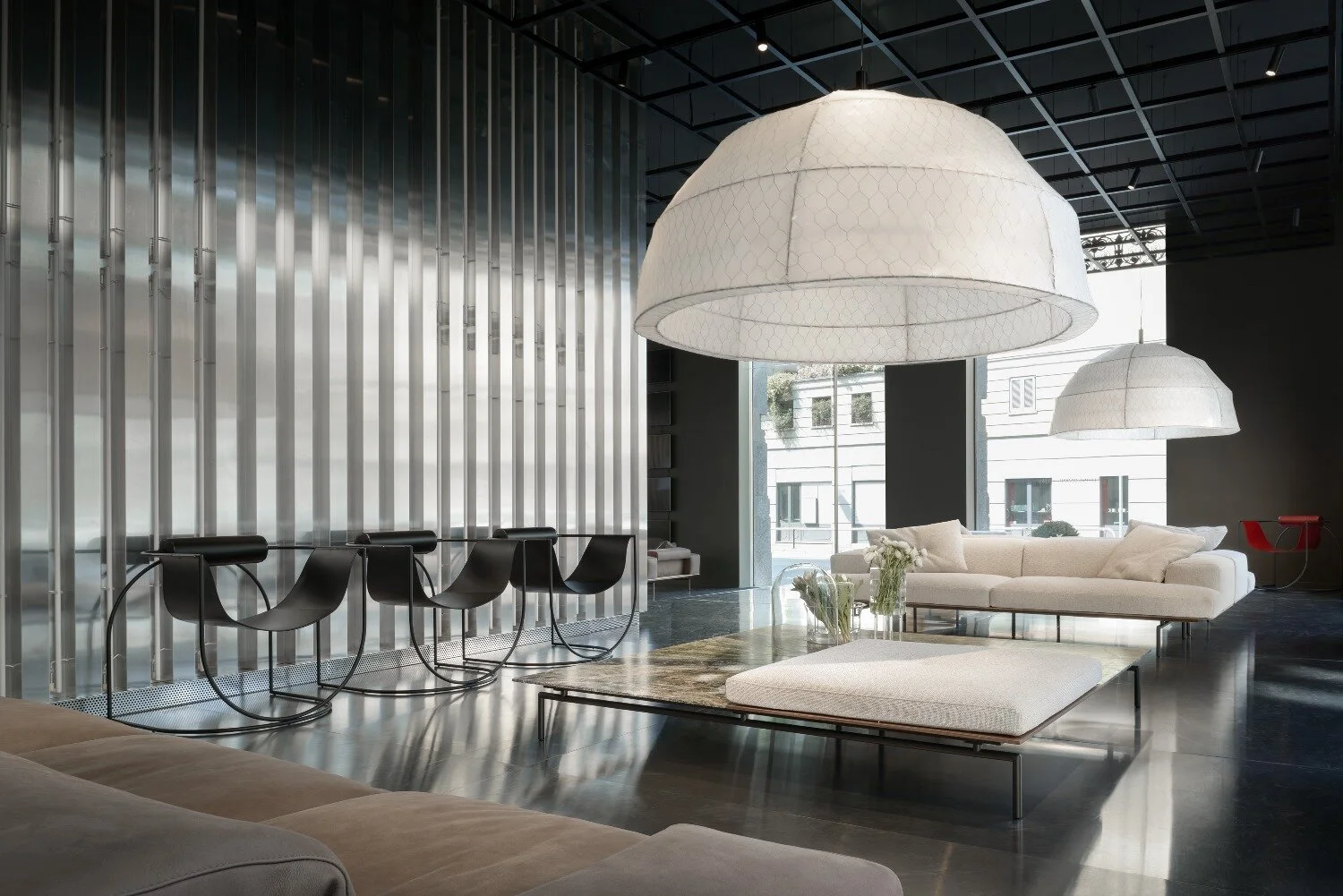 Nouvelle scénographie à la Galerie Living Divani !