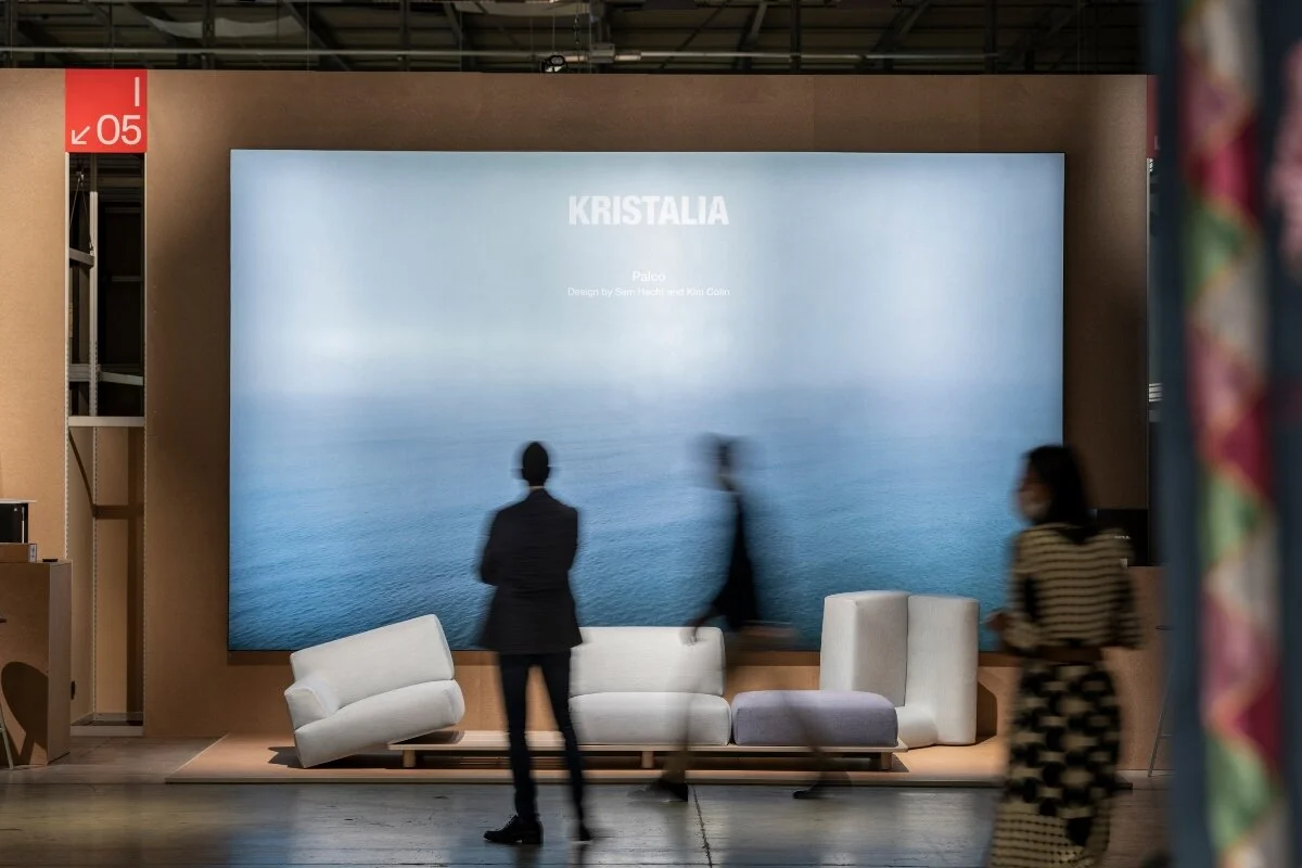 Kristalia dans le IN et le OFF du salon de Milan