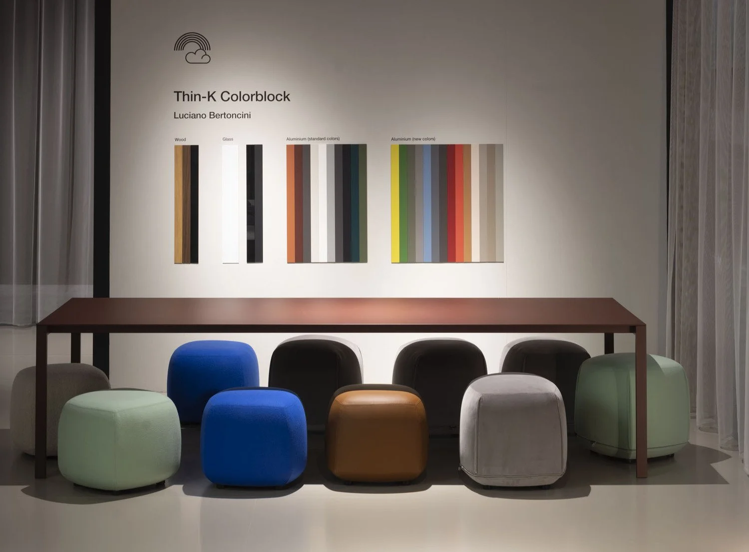 Nouveaux coloris pour la table THIN-K !