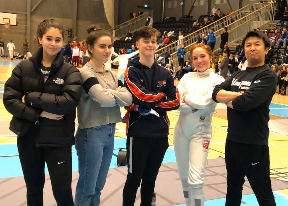 EPEE SQUAD GO TO COPENHAGEN EFC</strong>