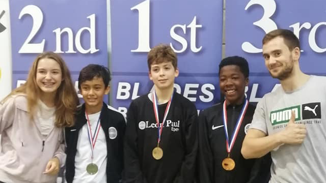 SALLE PAUL DOMINATE PODIUM AT ELITE EPEE</strong>