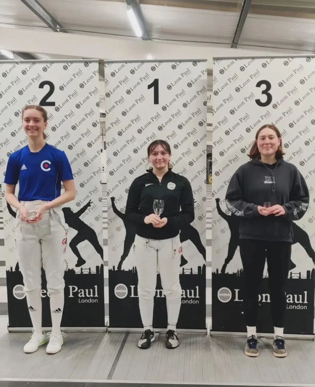 Gold and Silver Medals in Epee Opens