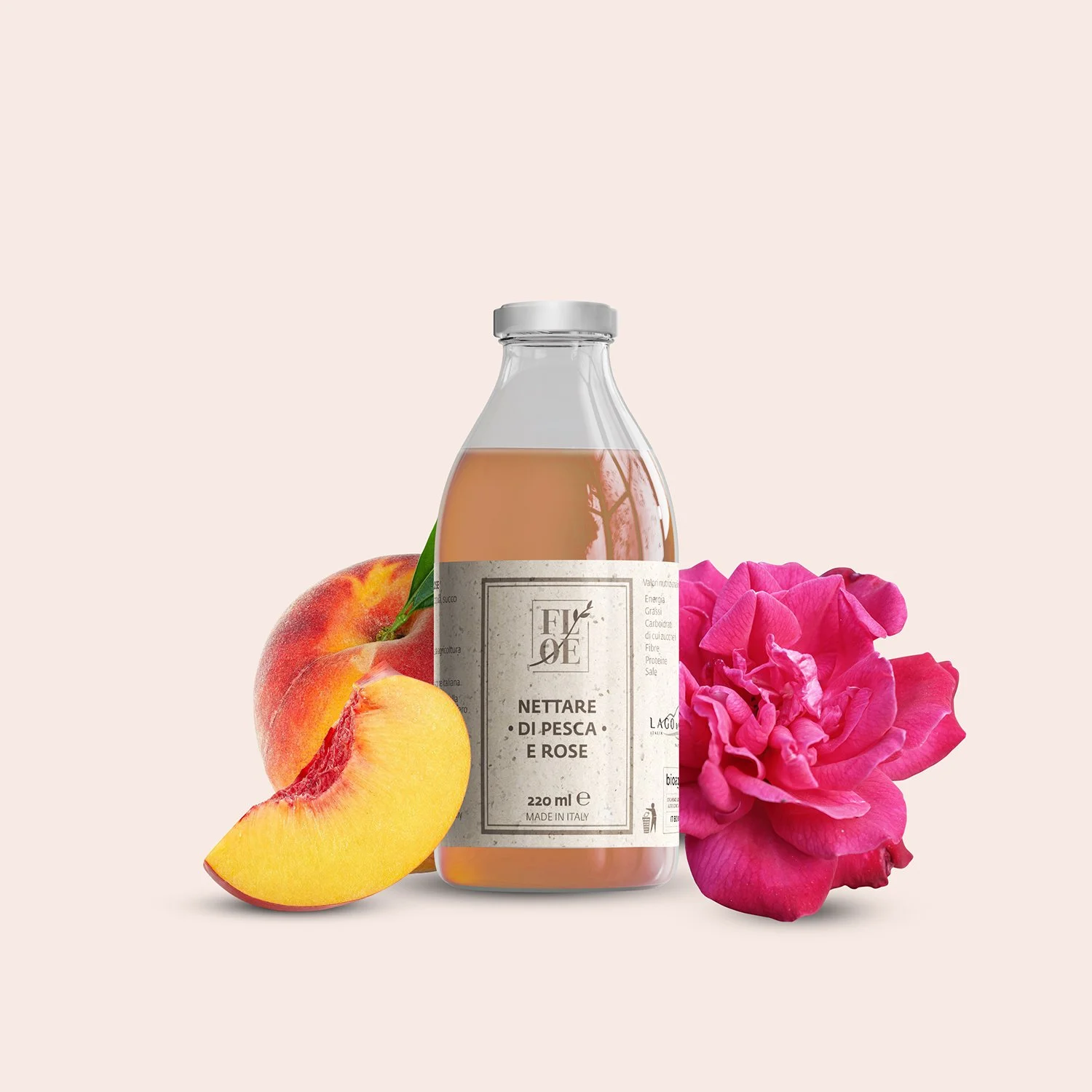 nettare pesca rose floe