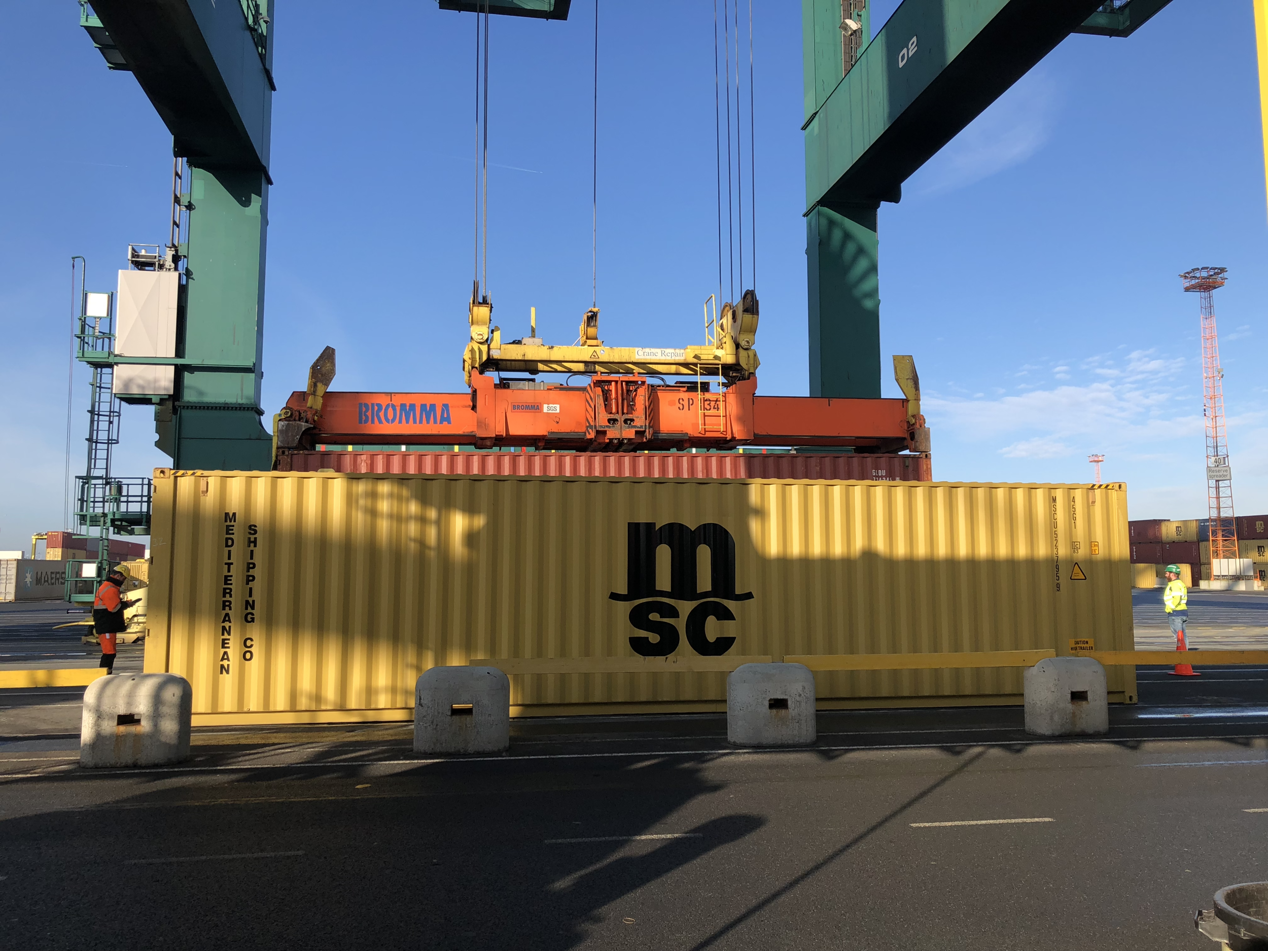 Secure Container Release