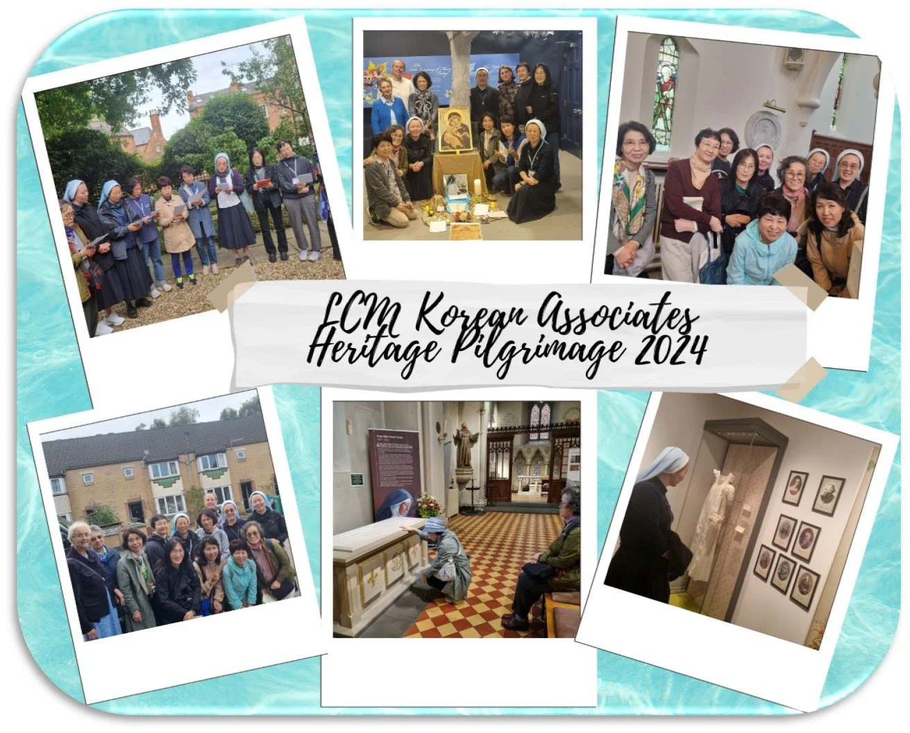 Nottingham Keyfeatures Korean Associates members of the Little Company of Mary on a pilgrimage ...