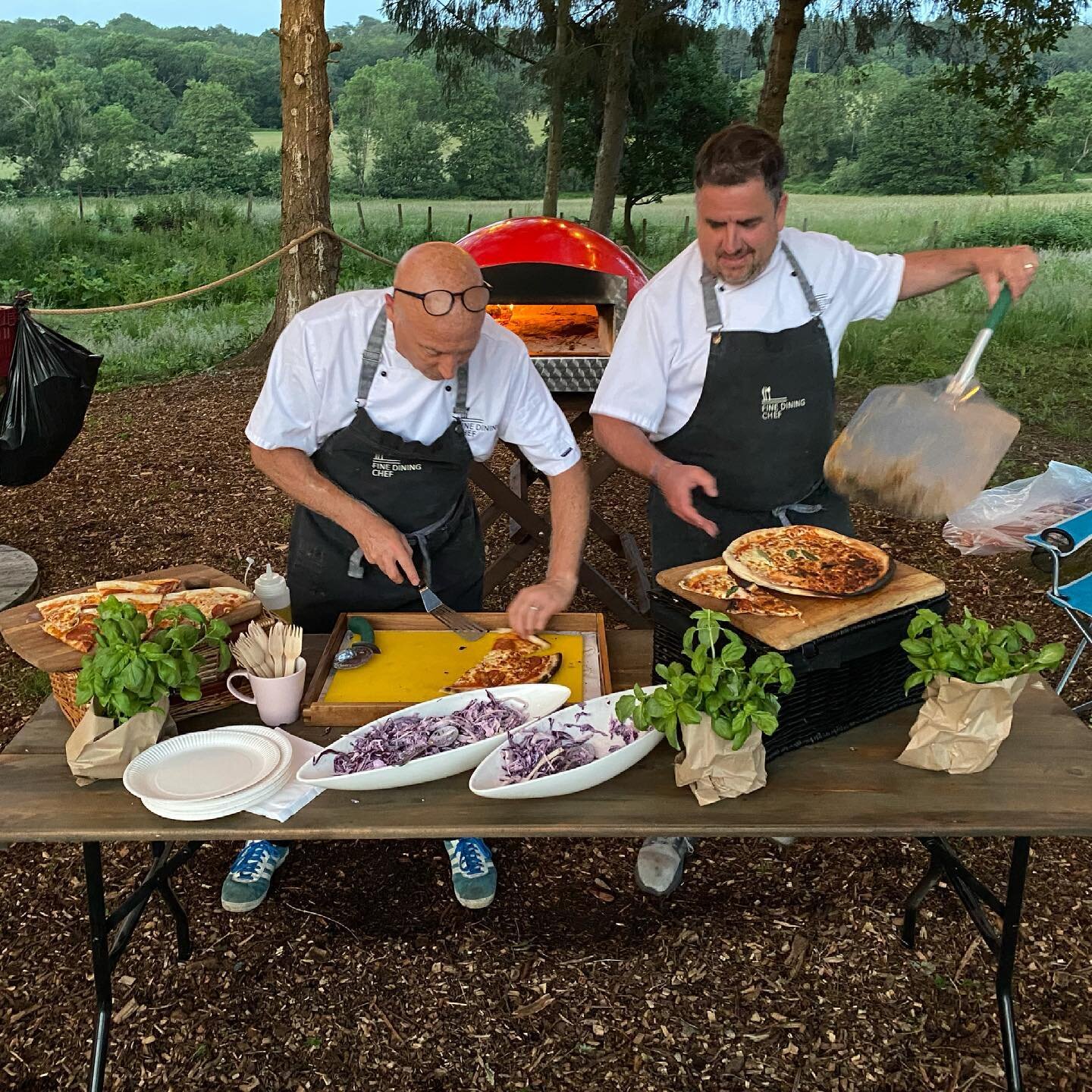 ℙ𝕚𝕫𝕫𝕒 𝕗𝕦𝕟 !

Our pizza oven is up and running for the season ahead ! We love cooking outdoors &amp; our wedding guests LOVE it as an evening snack ...
#manandfire 
#pizzafun 
#weddingguest 
#eveningfood
#weddingprofessionals 
#kentwedding
#wed