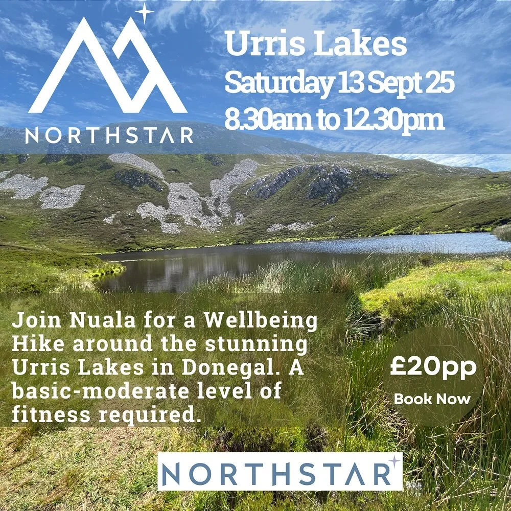 Join Nuala for an unforgettable adventure in the Urris Hills, Donegal &ndash; Saturday 13 September 2025

Set off on a spectacular hike through one of Donegal&rsquo;s most dramatic landscapes. We&rsquo;ll meet in Derry at 7:30am (car-sharing encourag