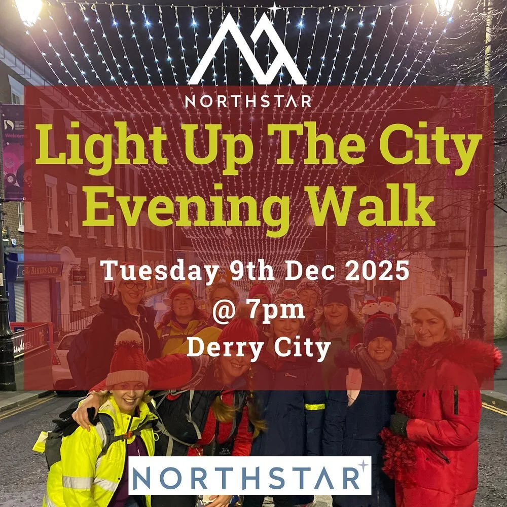 ✨ LET&rsquo;S LIGHT UP THE CITY &mdash; TOGETHER! ✨
Join us for a magical, mindful night-time walk through the twinkling streets and peaceful parks of the beautiful City of Derry.

Step into the season with connection, presence and childlike wonder a