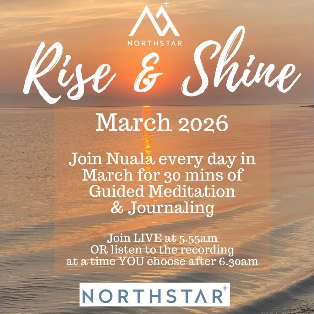 Begin a New Month with Intention, Calm, and Care

Join Nuala from 1 March for Rise &amp; Shine &mdash; a month of Daily Guided Meditation and Journaling designed to support your wellbeing, gently lift your energy, and help you reconnect with what tru