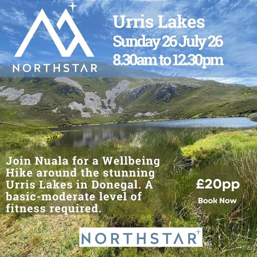 Join Nuala for an unforgettable adventure in the Urris Hills, Donegal &ndash; Sunday 26 July 2026

Set off on a spectacular hike through one of Donegal&rsquo;s most dramatic landscapes. We&rsquo;ll meet in Derry at 7:30am (car-sharing encouraged) bef