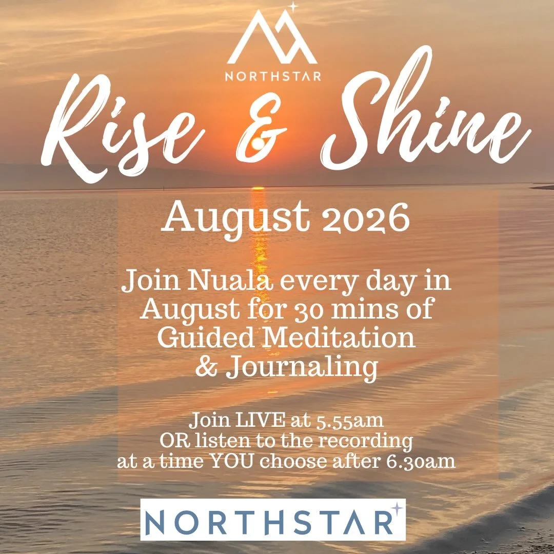 ✨Welcome August with Fresh Energy &amp; a Gentle Return✨

Join Nuala this August for Rise &amp; Shine &mdash; a month of Daily Guided Meditation and Journaling designed to support your wellbeing, calm your mind and help you reconnect with yourself th