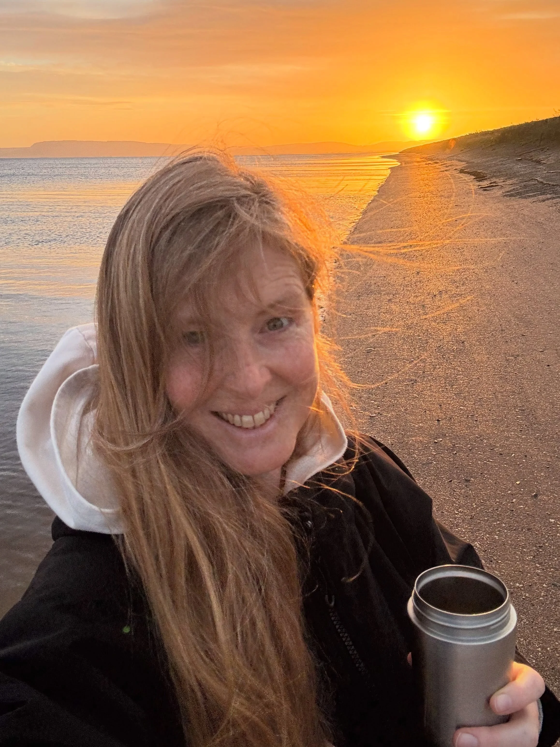 Taking a moment this morning after Rise &amp; Shine to walk, watch the sunrise and reflect on the last 10 years of Northstar Wellbeing. What a journey! 

I feel incredibly grateful for the journey. 

I&rsquo;m not entirely sure where this journey wil